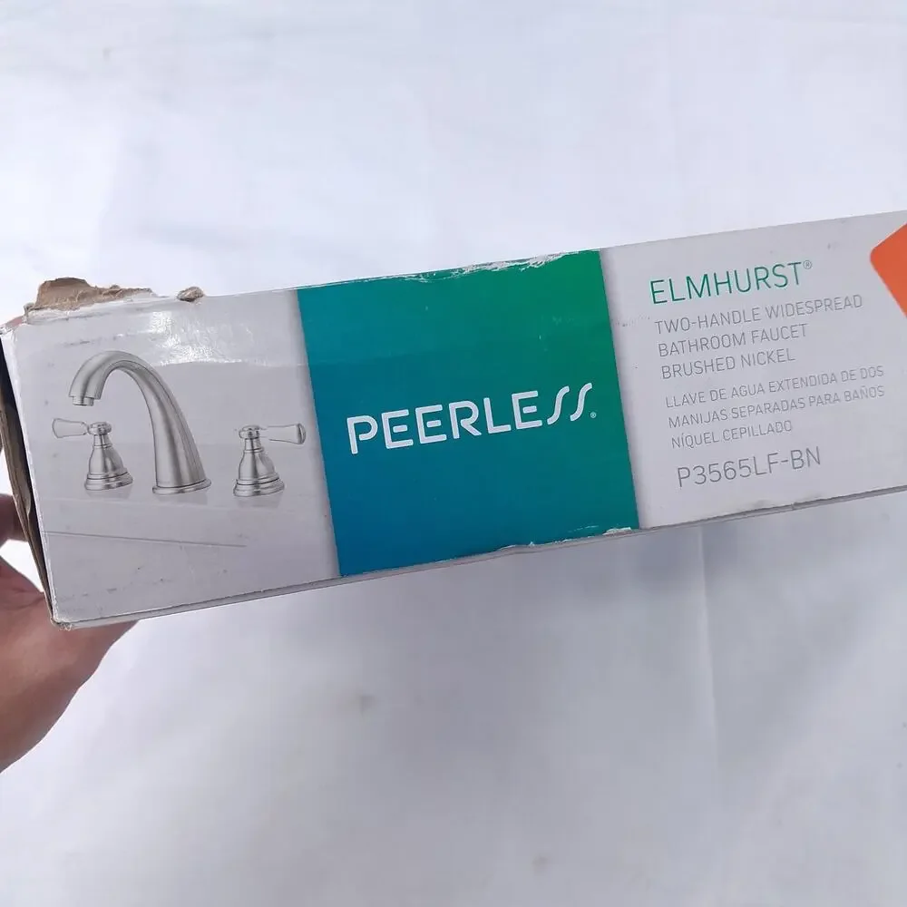 Peerless Elmhurst P3565LF-BN 2-Handle Widespread Bathroom Faucet Brushed Nickel
